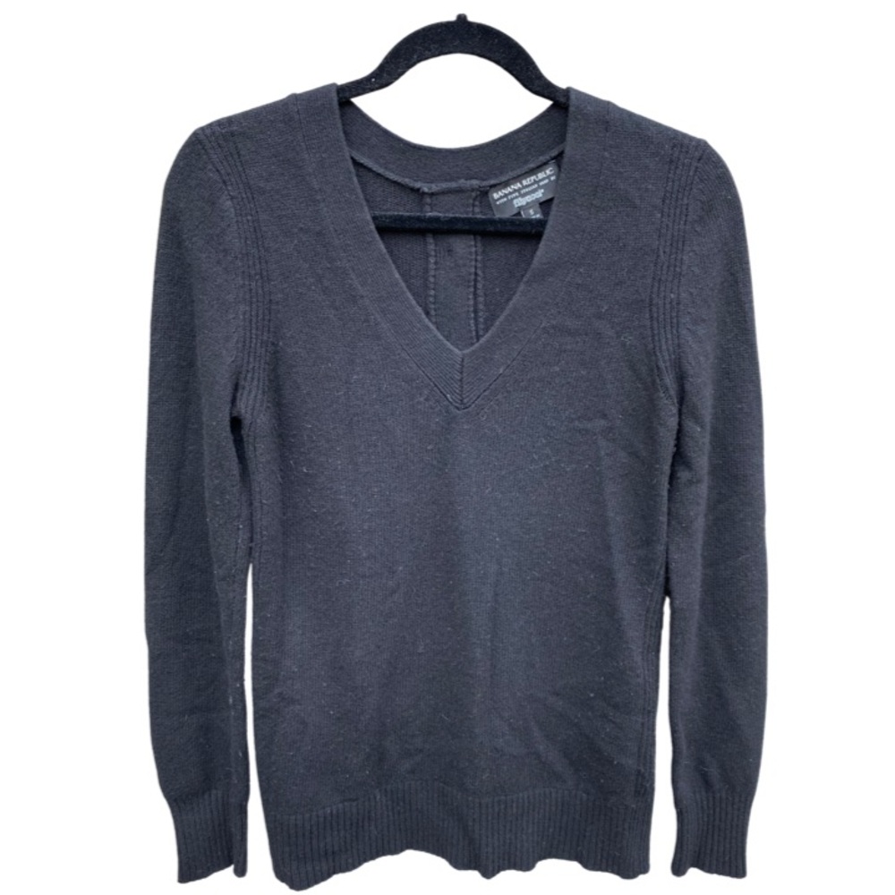 Banana Republic Filpucci Black Wool Sweater